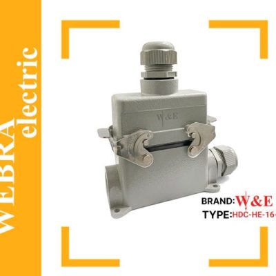 سوکت فرمان 16 پین کف بسته مدل HDC-HE-016-4