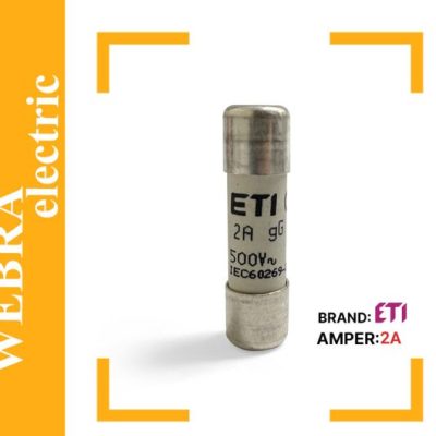 فیوز استوانه ای 2 آمپر ETI