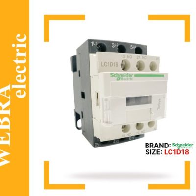 کنتاکتور 18 آمپر طرح اشنایدر