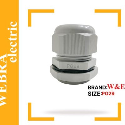گلند پلاستیکی PG29 برند W&E
