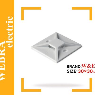 پایه بست کمربندی W&E 30*30 – بسته 100 عددی