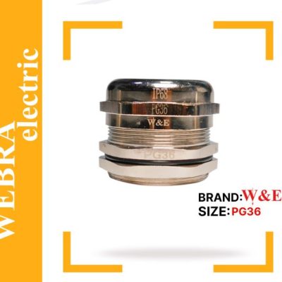 گلند فلزی PG36 برند W&E
