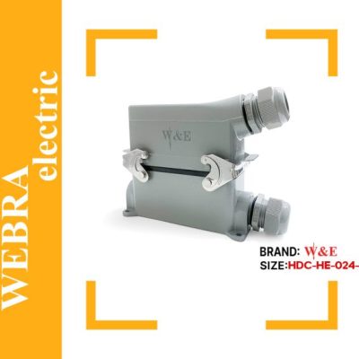 سوکت فرمان 24 پین کف بسته مدل HDC-HE-024-3