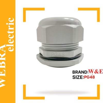 گلند پلاستیکی PG48 برند W&E