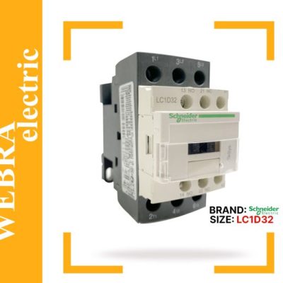 کنتاکتور 32 آمپر طرح اشنایدر