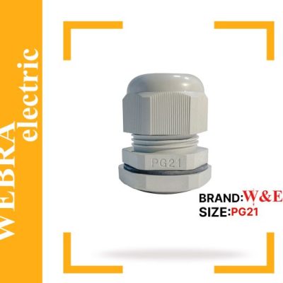 گلند پلاستیکی PG21 برند W&E
