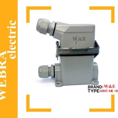 سوکت فرمان 6 پین کف بسته مدل HDC-HE-06-3