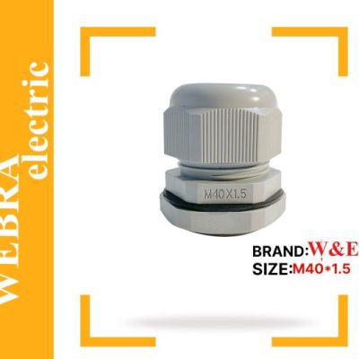 گلند پلاستیکی M40 برند W&E