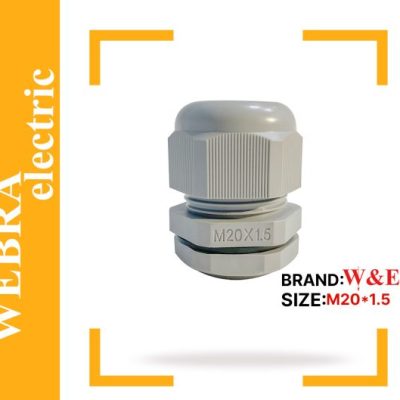 گلند پلاستیکی M20 برند W&E