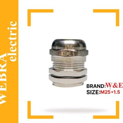 گلند فلزی M25 برند W&E