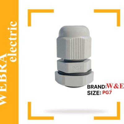 گلند پلاستیکی PG7 برند W&E