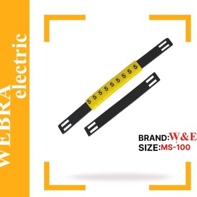پلاک کابل پلاستیکی MS-100 برند W&E