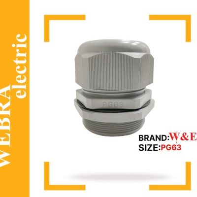 گلند پلاستیکی PG63 برند W&E